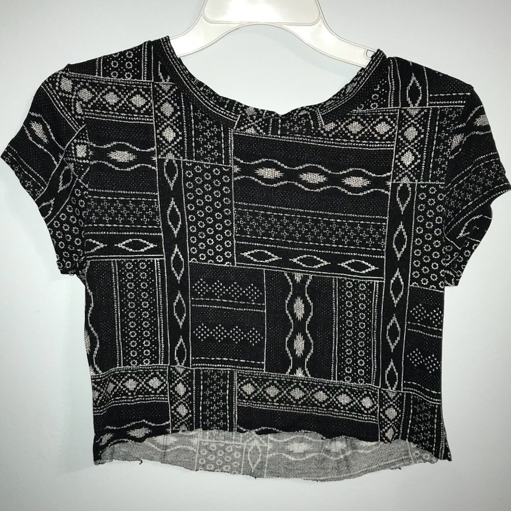 Black Crop Top